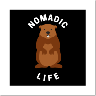 Groundhog Day Nomadic Life Posters and Art